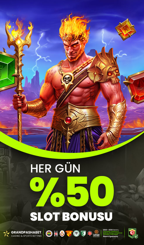 %50 SLOT BONUSU!